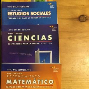 4 GED Spanish books